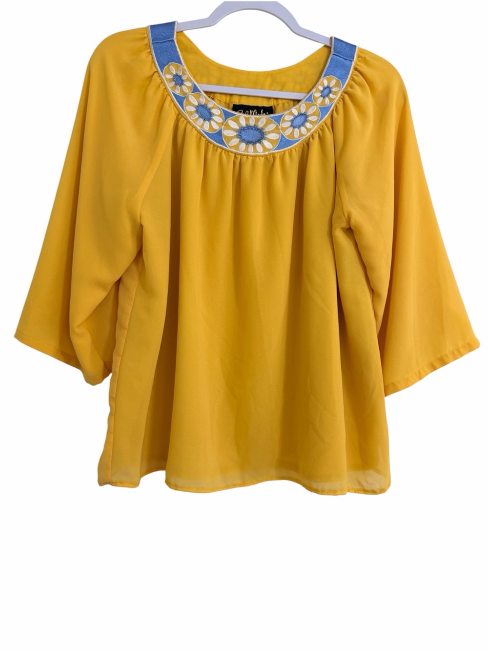 Bob Mackie Vintage Y2K Wearable Art Lined Blouse